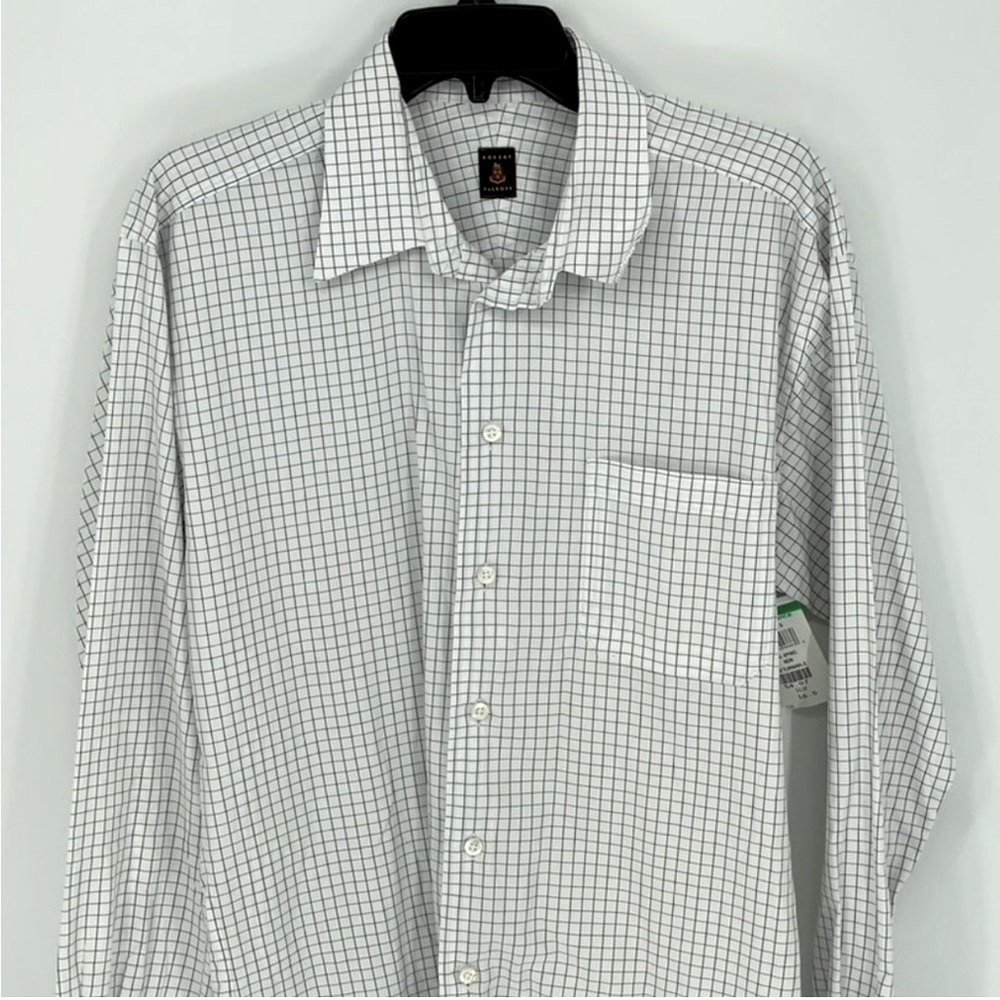 Robert Talbott Classic Men’s Shirting Black Checkered